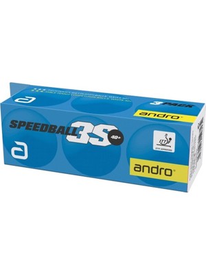 Andro 40+ Speedball Poly 3s***3'lü Kutu