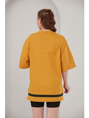 Alexander Gardi Pamuklu Oversize T-Shirt (B22-70400)