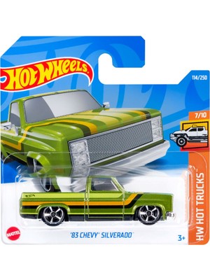 Hot Wheels 1:64 Hot Trucks '83 Chevy Silverado