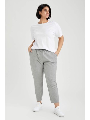 DeFacto Oversize Fit Bisiklet Yaka Tişört T5097AZ21SP