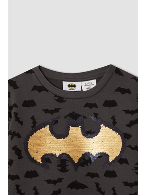 Defacto Erkek Çocuk Batman Lisanslı Sweatshirt T5958A621SP