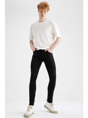 DeFacto Carlo Skinny Fit Normal Bel Dar Paça Jean Pantolon R8763AZ21SP