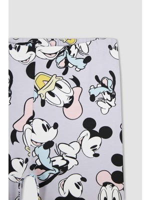 DeFacto Kız Çocuk Mickey Mouse & Friends Lisanslı Uzun Tayt W8060A622SP