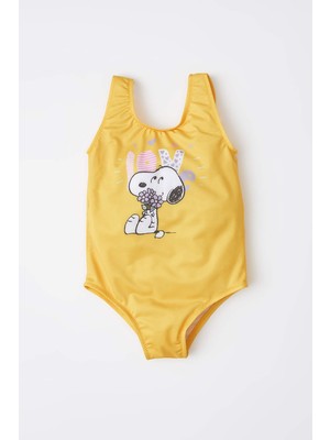DeFacto Kız Bebek Snoopy Lisanslı Mayo W8178A222SM
