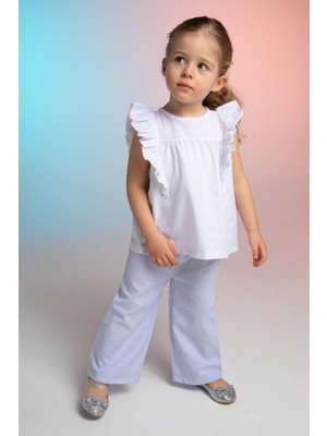 DeFacto Kız Bebek Culotte Fit Esnek Belli Poplin Pantolon X2090A222SP