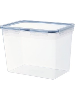 IKEA Vakumlu 10.6 Litre Kapaklı Saklama Kabı Meridyendukkan Plastik-Kapaklı-Dikdörtgen Saklama Kabı