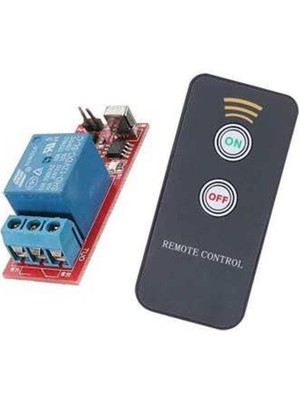Sanec 1 Kanal Ir Kumandalı Röle Kartı Relay Board (On/off) 5V