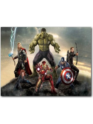 Cakatablo Marvel Avengers Görseli