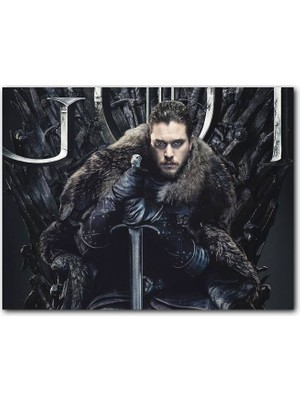 Cakatablo Game Of Thrones Jon Snow Tahtta