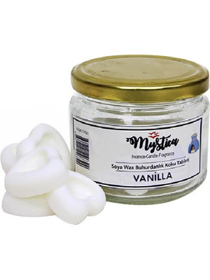 Mystica Soya Wax Buhurdanlık Kokusu Vanilla Kalp Modelli 100 gr