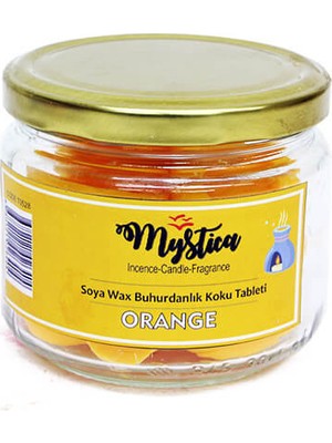 Mystica Soya Wax Buhurdanlık Kokusu Orange Kalp Modelli 100 gr