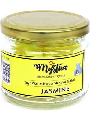 Mystica Soya Wax Buhurdanlık Kokusu Jasmine Kalp Modelli 100 gr