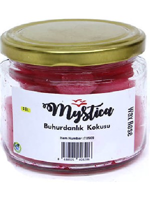 Mystica Buhurdanlık Kokusu Wax Rose 150 gr