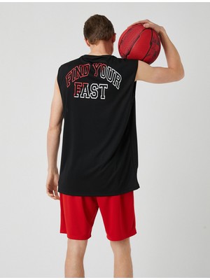 Koton Baskılı Basketbol Atlet