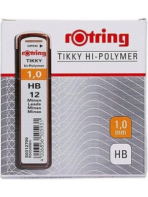 Rotring Hi Polymer Kurşun Kalem Ucu Hb 0.9 / 1.0 mm - 10 Adet