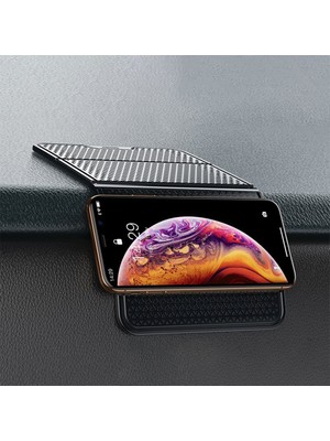 GD24  Araç Içi Telefon Tutucu Torpido Üstü Kaydırmaz Ped Katlanır