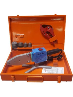 Kalde 1500 W Çantalı Pprc Plastik Boru Kaynak Makinesi Seti