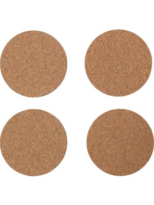 IKEA Avskild Bardak Altlığı 4'lü Mantar