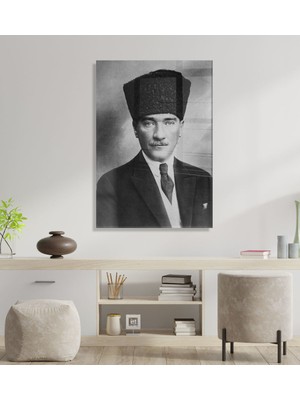 Bk Gift Atatürk Temalı Cam Tablo 45X65CM-1