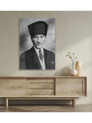 Bk Gift Atatürk Temalı Cam Tablo 45X65CM-1