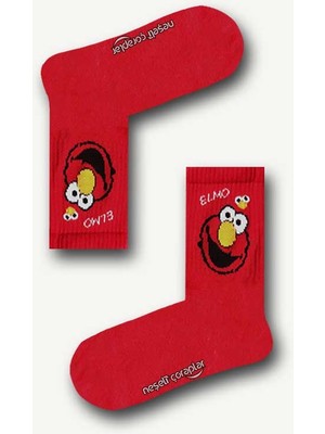 Elmo Kırmızı Atletik Erkek Çorap
