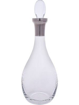 Decorium Şarap Şişesi Morano Platin M01080-AB