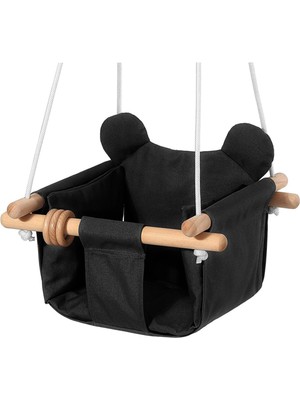 Bundera Panda Swing Çocuk Salıncağı Bebek Hamağı Salıncak Oda Salon Bahçe Salıncak Çocuk Bebek Salıncağı