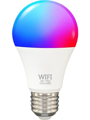 Elaccent F Fityle Wıfı Rgb Akıllı LED Ampul Ios Android 12W 1000LM Uygulamaları Için