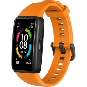 Huawei Band 6 Akıllı Bileklik ile Uyumlu Tokalı Silikon Kordon Kayış