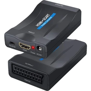 HDMI To Scart Dönüştürücü HDMI In Scart Out 1080P HDMI - Scart Converter Ses Video