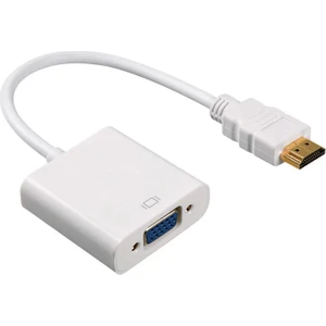 HDMI To VGA Dönüştürücü HDMI Giriş VGA Çıkış HDMI VGA Kablo HDMI In VGA Out HDMI Erkek VGA Dişi Dönüştürücü