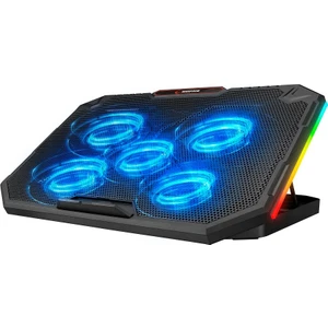 AD-RC15 Spear 5 Fanlı Rgb Işıklı 15-17'' Uyumlu Gaming Notebook Soğutucu Stand