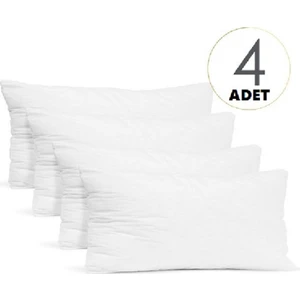 4'Lü Kırlent Kılıfı İç Yastığı 30x50-30x55-35x50-35x55  TEKSTÜRE İÇ DOLGU