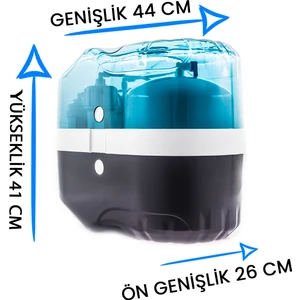 Mavi 5 Aşamalı Pompalı Su Arıtma Cihazı