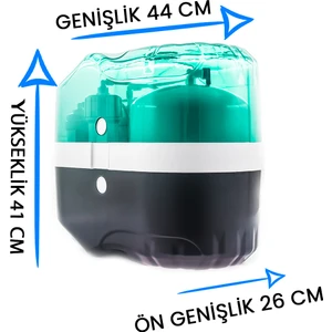 Yeşil 5 Aşamalı Pompalı Su Arıtma Cihazı