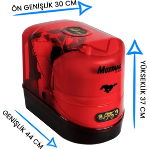 Mustang Life Water Kırmızı 5 Aşamalı Pompasız Su Arıtma Cihazı