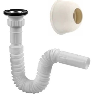 Lavabo Altı Körüklü Sifon Pis Su Gideri ve Conta