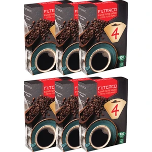 Filtre Kahve Kağıdı 4 Numara 6 x 100'lü