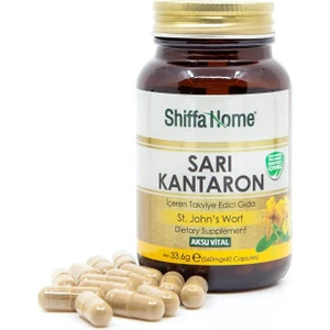 Shiffa Home Sarı Kantaron 60 Kapsül
