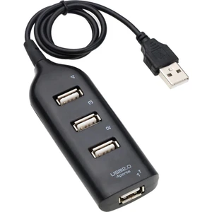 Çok Amaçlı 4 Port Girişli Güçlü USB 2.0 Port Çoklayıcı Çoğaltıcı Adaptör Switch Splitter Hub-