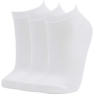 Kadın Pamuklu 3'lü Kısa Çorap T7370AZ21SP