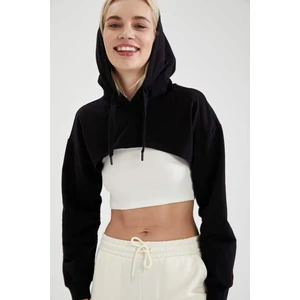 Fit Slim Fit Kapüşonlu Sweatshirt T7046AZ21SP