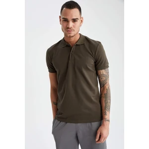 Defacto Slim Fit  Polo Yaka Teknik Kumaşlı Basic Tişört T4451AZ21SP