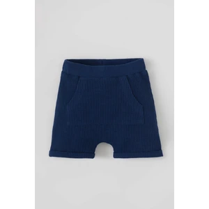 Unisex Kargo Cepli Dokulu Şort U1715A221SP
