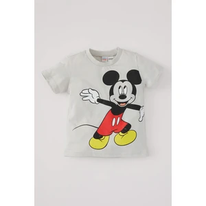 Defacto Erkek Bebek Mickey Mouse Lisanslı Kısa Kollu Tişört U8233A221SM