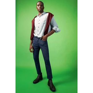 Slim Fit Yün Görünümlü Esnek Pantolon R7382AZ20WN
