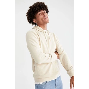 Regular Fit Kapüşonlu Uzun Kollu Pamuklu Sweatshirt V5295AZ21AU