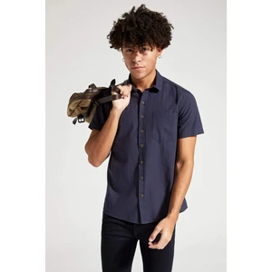 Slim Fit Basic Kısa Kollu Gömlek R1706AZ21SM