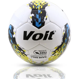 Futbol Topu Dikişli Extreme Game Ball Beyaz Sarı Mavi (5 Numara)