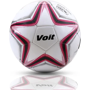 Futbol Topu Dikişli Extreme Game Ball Beyaz Kırmızı Siyah (5 Numara)